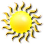 Mogan sun logo